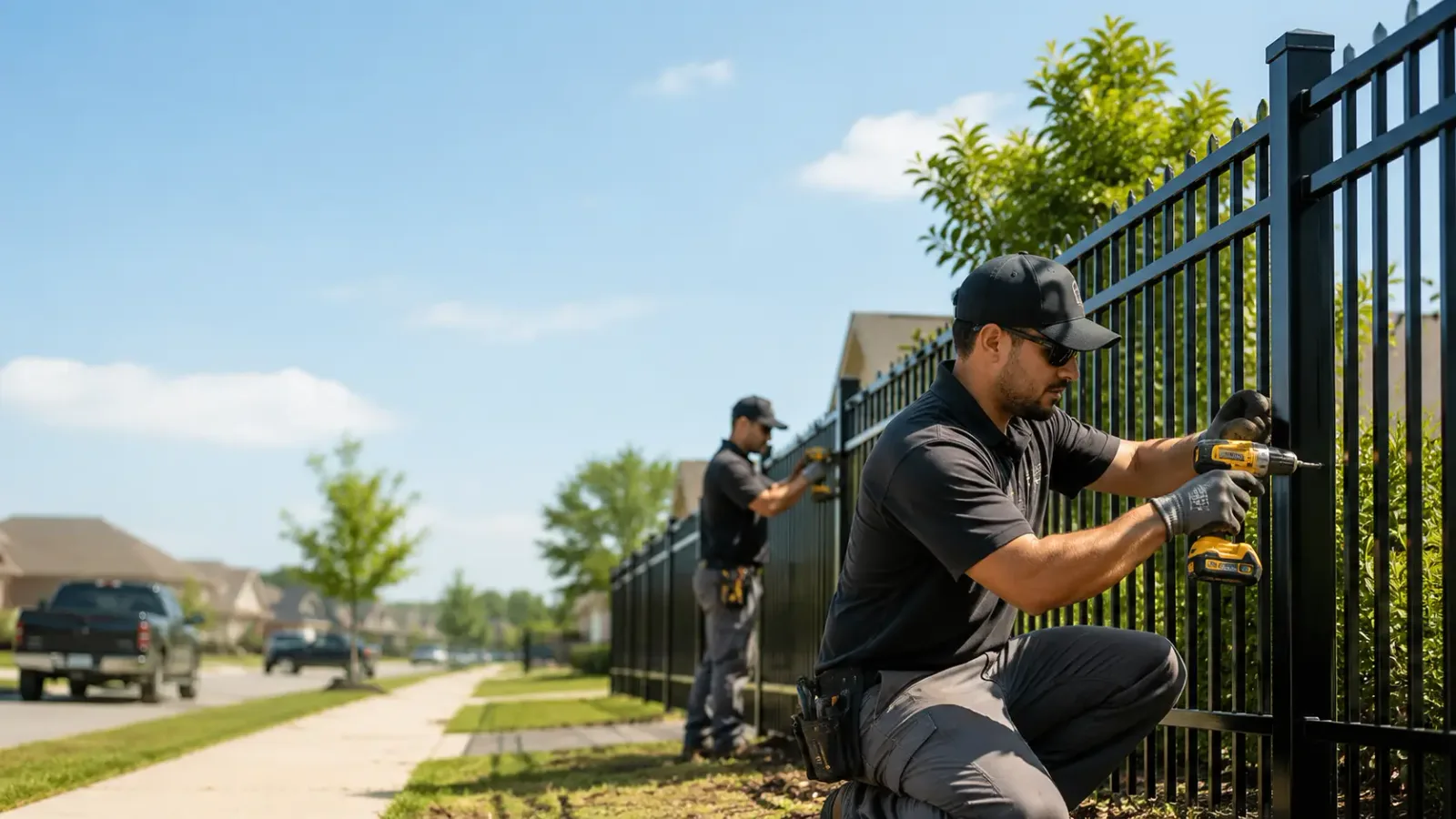 Metal Fence Installation in Riley, KS